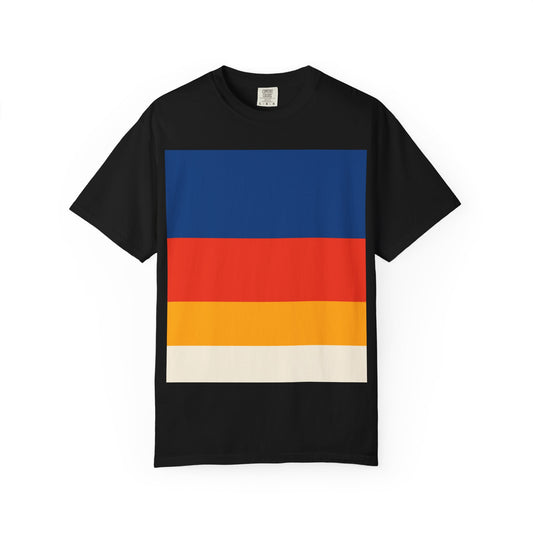 Vibrant Unisex Garment-Dyed T-Shirt, Casual Wear, Graphic Tee, Stylish Top for Everyday, Colorful Fashion Statement