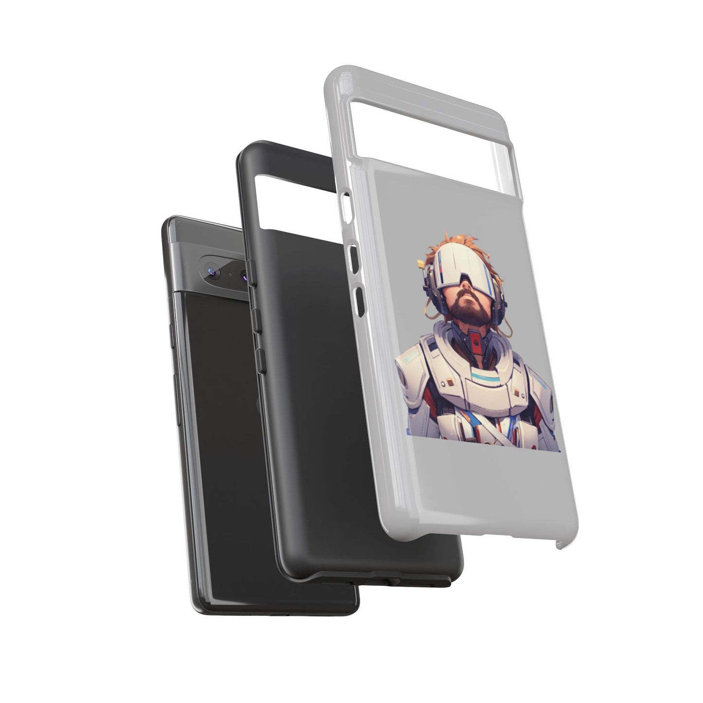 Futuristic Phone Case, Cool Tech Accessory for Gamers, Unique Gift for Tech Lovers, Functional Design, Stylish Protection