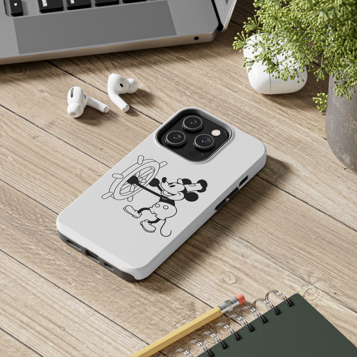 Mickey Mouse Tough Phone Case, Durable Disney Phone Cover, Cute Gift for Kids, Cartoon Phone Accessory, Fun Smartphone Protection
