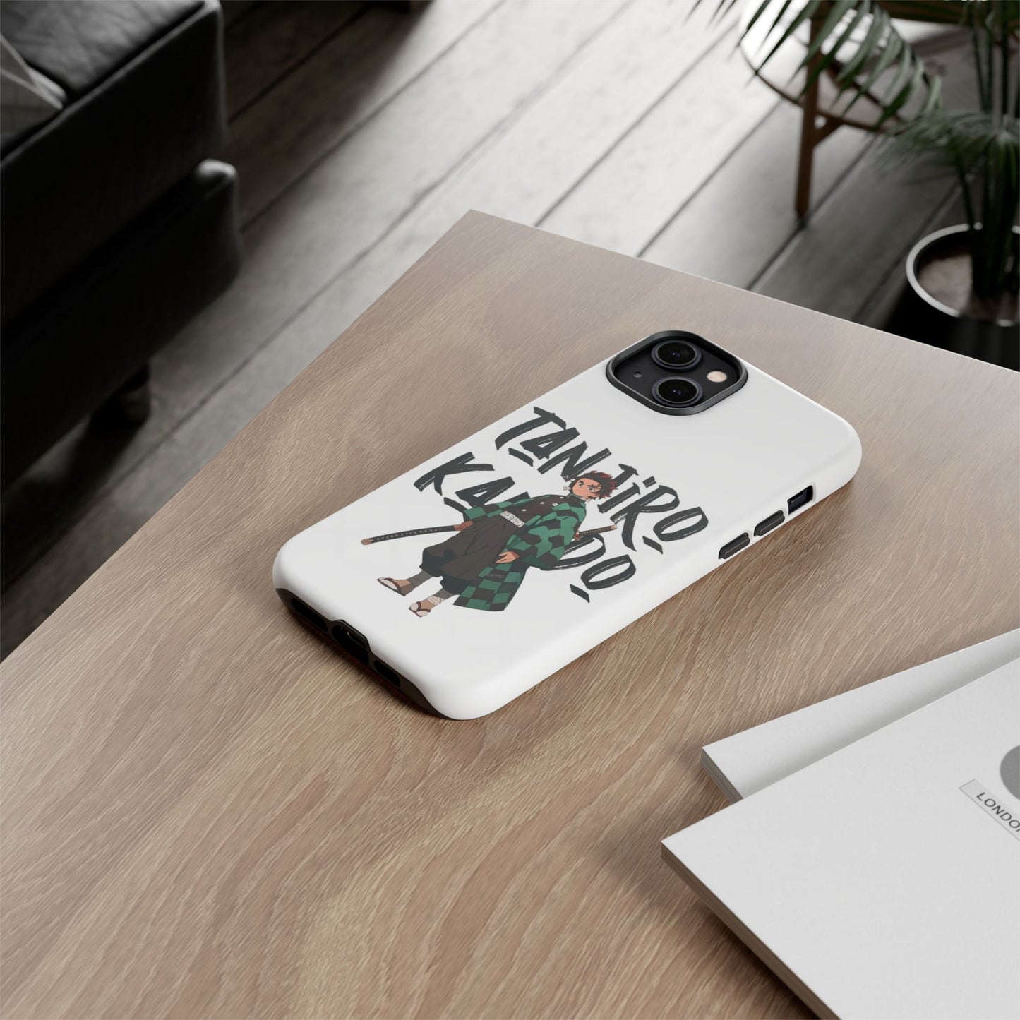 Demon Slayer Phone Case featuring Tanjiro Kamado | Tough Cases, Anime Phone Cover, Unique Gift for Fans, Mobile Accessory, Geeky Merchandise