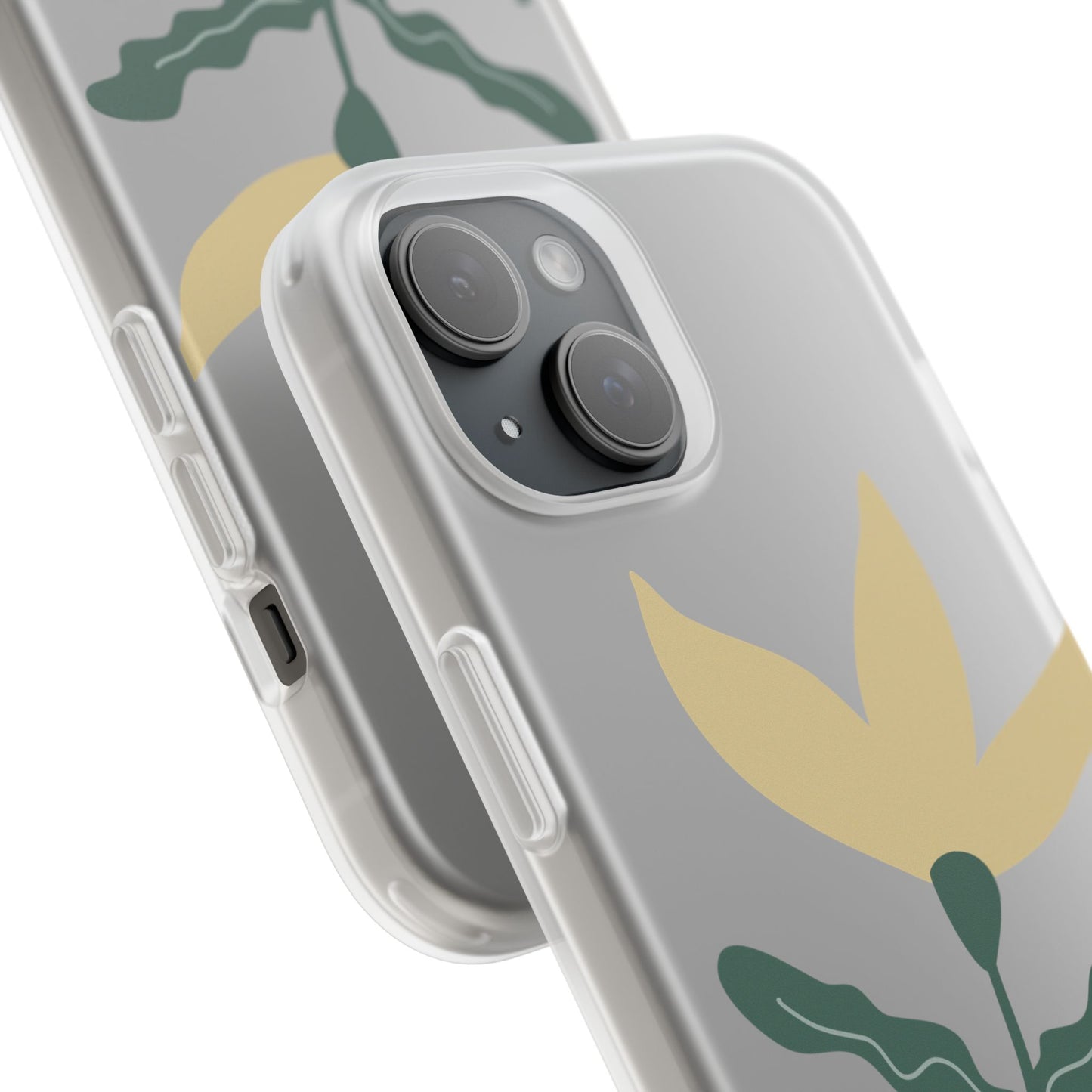Stylish Floral Flexi Cases, Phone Accessories, Gift Idea, Protective Case, Trendy Phone Cover, Spring Vibes