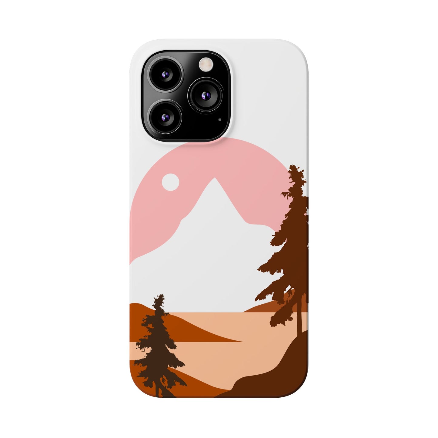 Stylish Mountain Landscape Slim Phone Case, Nature Lover Gift, Aesthetic Phone Cover, Adventure Travel Accessory, Minimalist Design [...]