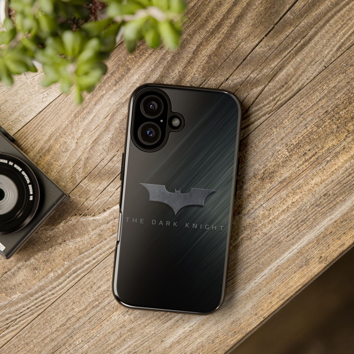 Dark Knight Phone Case, Tough Phone Cover, Superhero Gift, Batman Merchandise, Geeky Accessories, Unique Phone Case