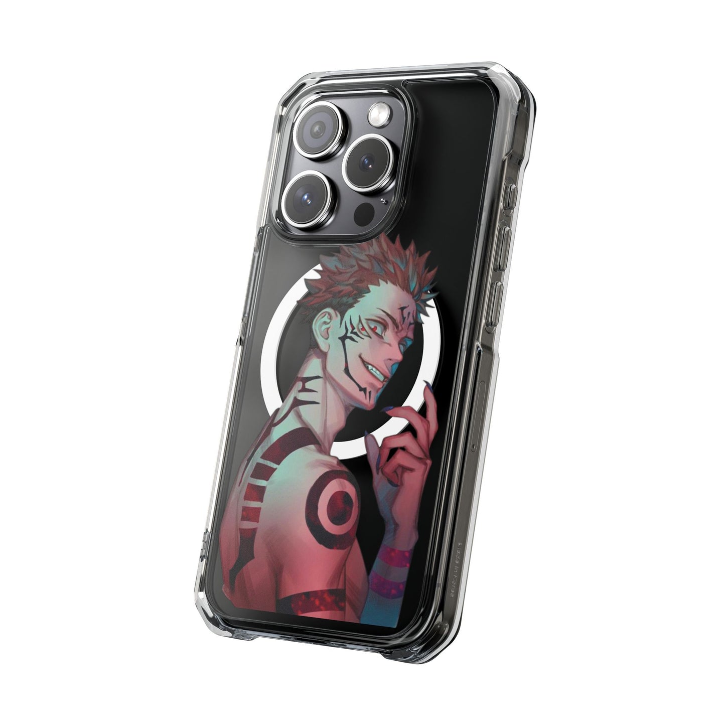 Vibrant Character Phone Case - A Unique Magnetic Clear Impact Case for Anime Lovers, Lightweight Protection, Gift for Friends, Stylish [...]