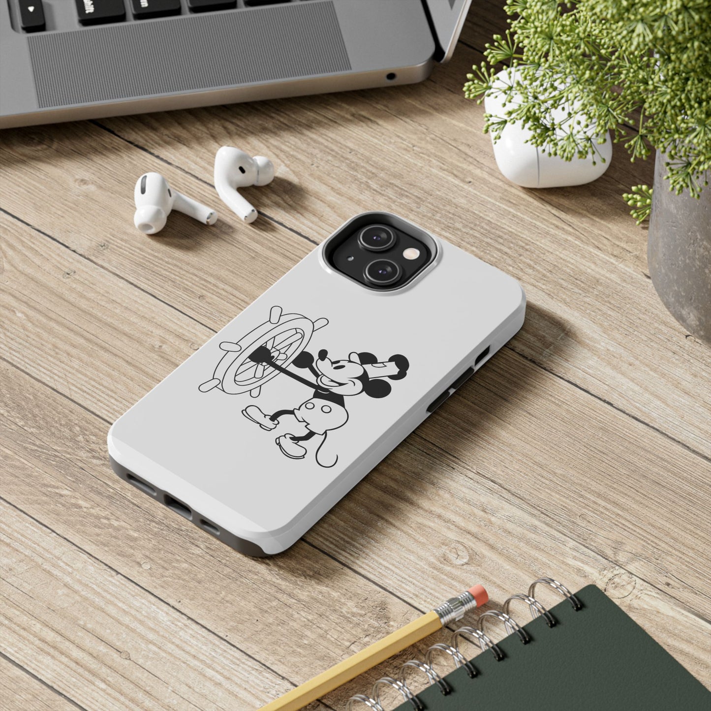 Mickey Mouse Tough Phone Case, Durable Disney Phone Cover, Cute Gift for Kids, Cartoon Phone Accessory, Fun Smartphone Protection