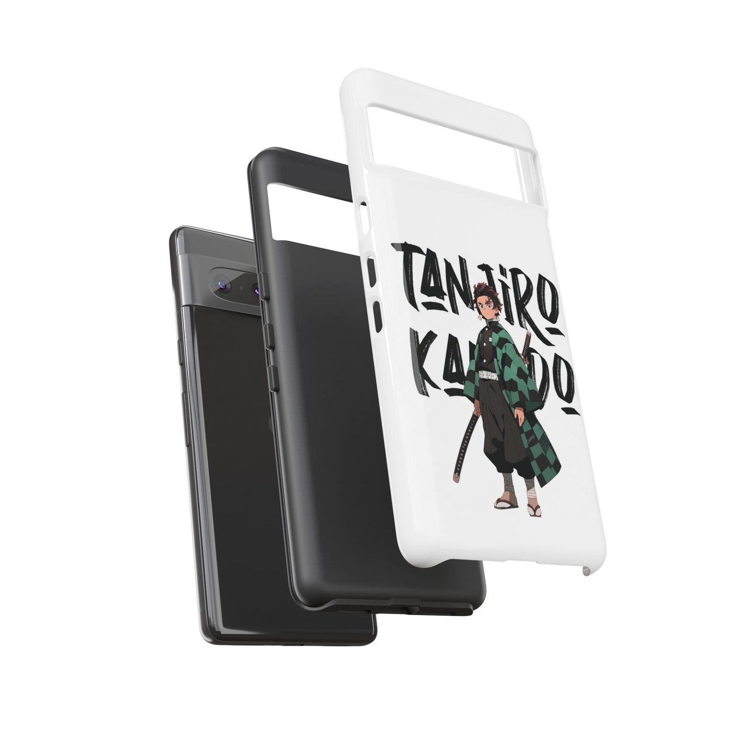 Demon Slayer Phone Case featuring Tanjiro Kamado | Tough Cases, Anime Phone Cover, Unique Gift for Fans, Mobile Accessory, Geeky Merchandise