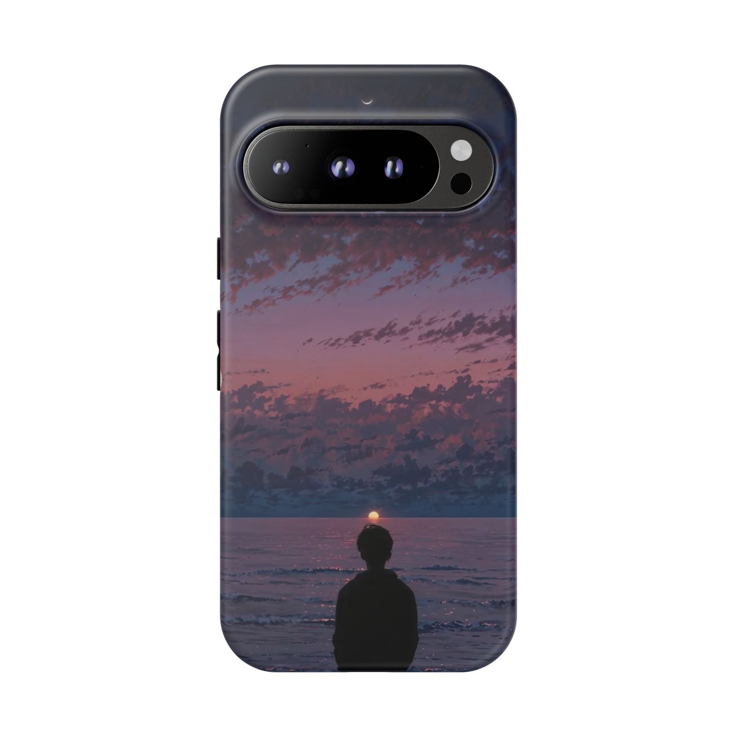 Sunset Ocean Phone Case, Tough Cases, Unique Cell Phone Cover, Artistic Phone Accessories, Gift for Her, Nature Inspired Case
