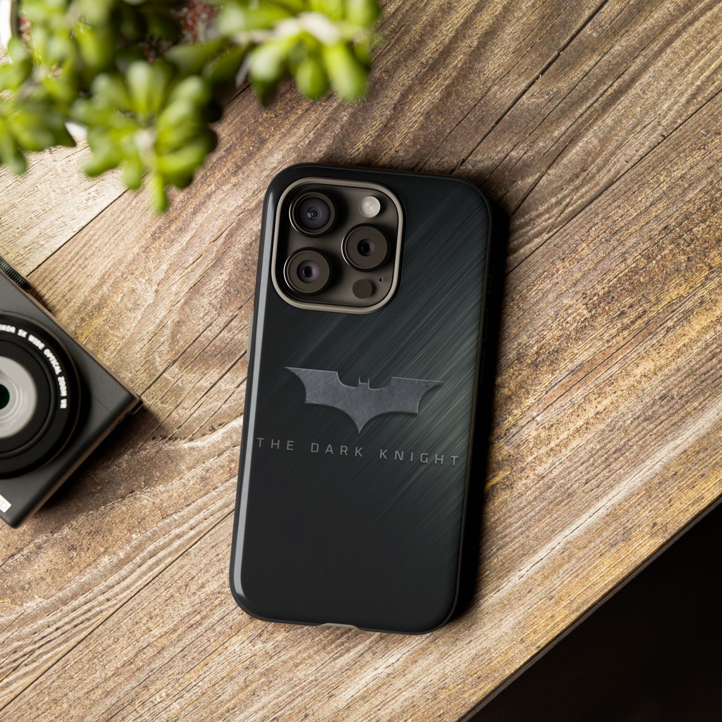 Dark Knight Phone Case, Tough Phone Cover, Superhero Gift, Batman Merchandise, Geeky Accessories, Unique Phone Case