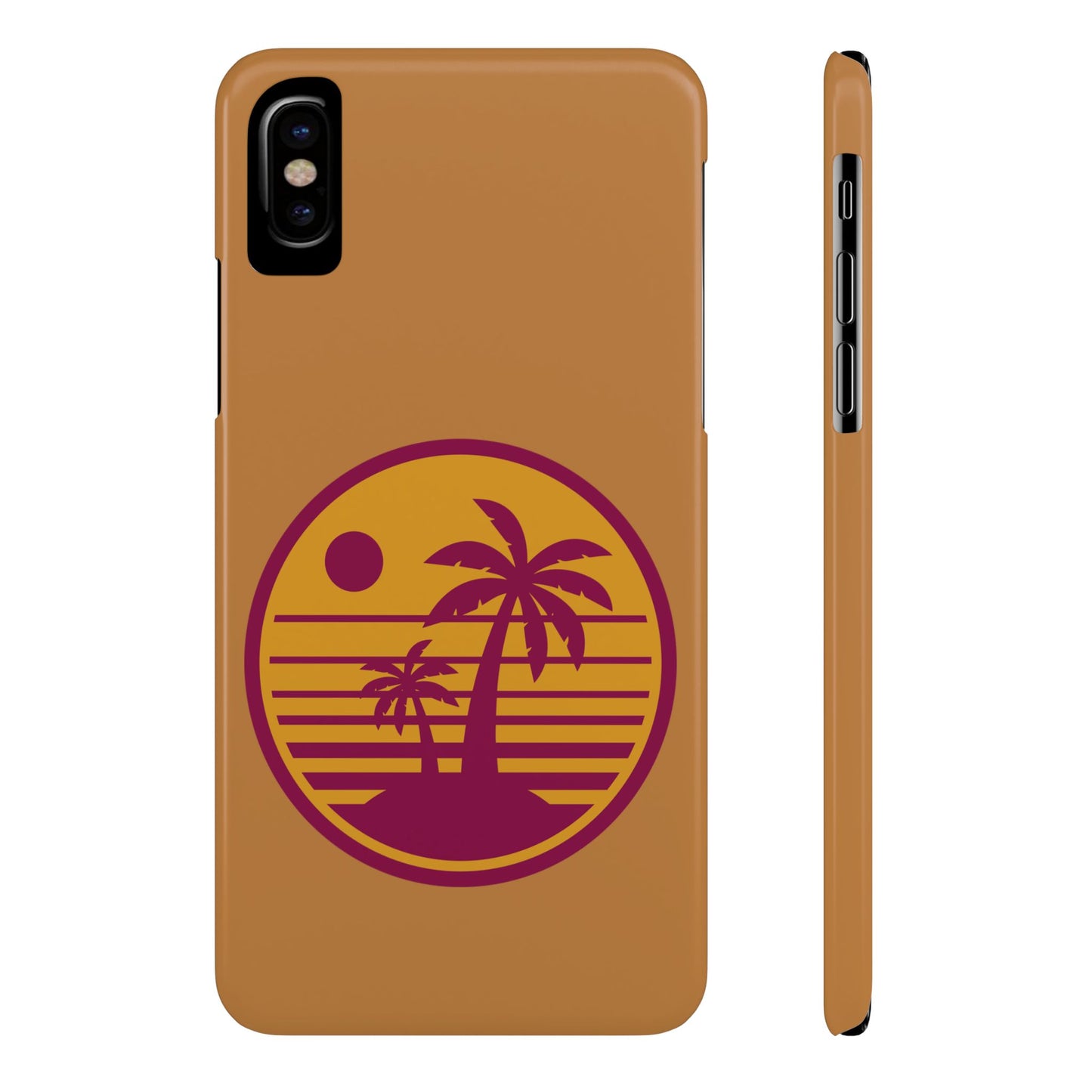 Retro Sunset Palm Tree Slim Phone Case, Summer Vibes, Beach Lover Gift, Tropical Phone Accessory, Perfect for Vacations, Travel and [...]