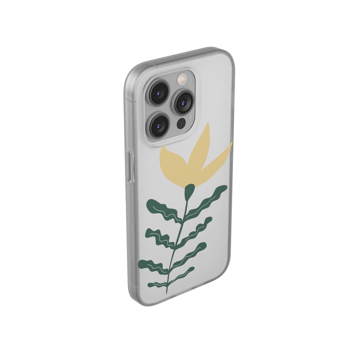 Stylish Floral Flexi Cases, Phone Accessories, Gift Idea, Protective Case, Trendy Phone Cover, Spring Vibes