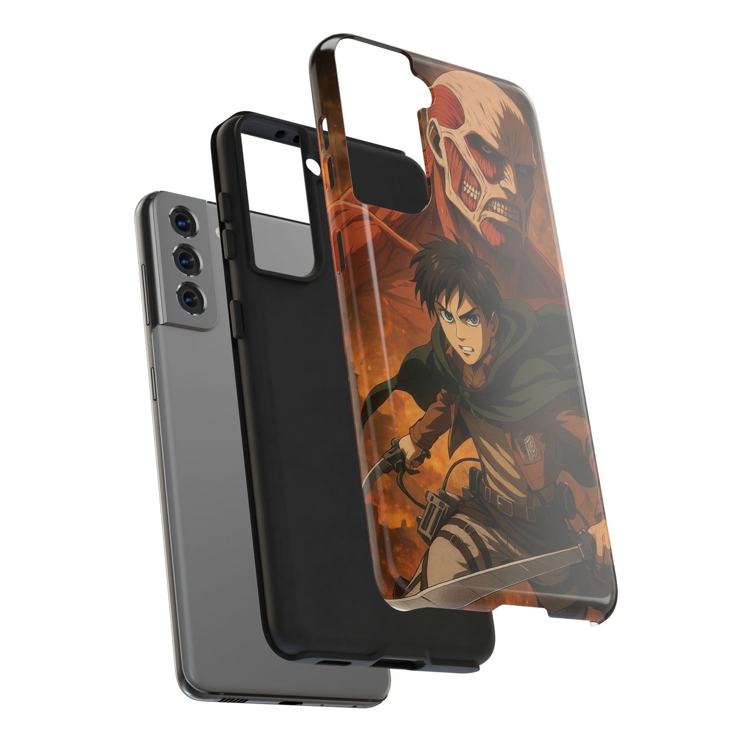 Anime Action Tough Phone Case - Ergonomic Design, Durable Protection, Gift for Fans, Geek Accessories, Unique Smartphones Covers