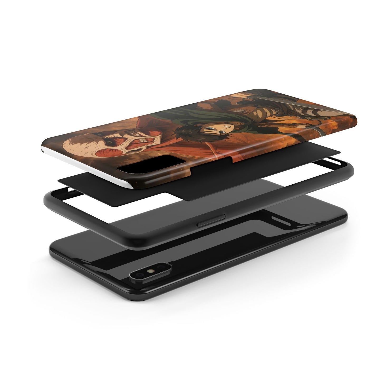 Anime Action Tough Phone Case - Ergonomic Design, Durable Protection, Gift for Fans, Geek Accessories, Unique Smartphones Covers