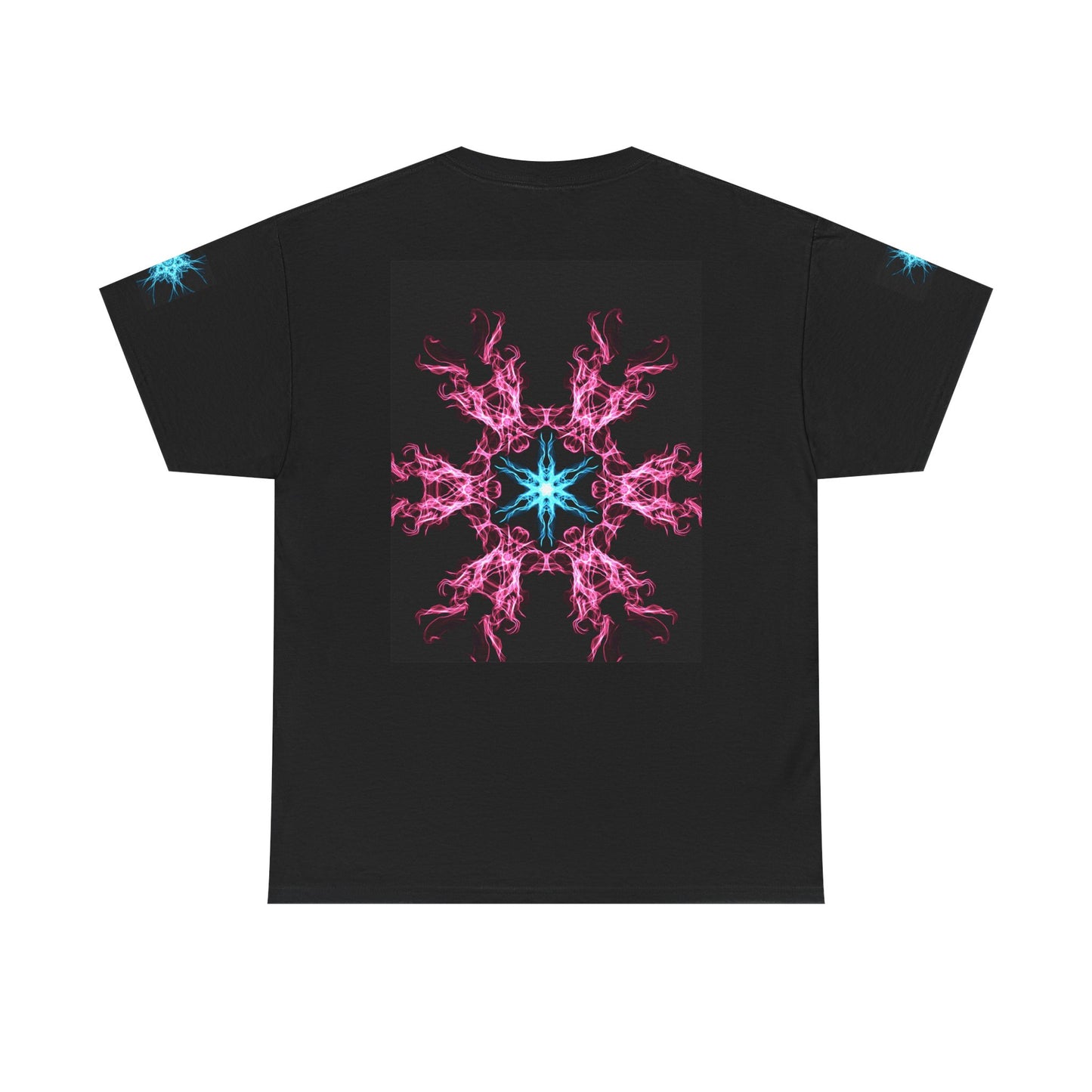 Kaleidoscope Graphic Tee | Unisex Heavy Cotton Tee with Vibrant Design | Perfect for Casual Wear, Gifts, Festivals, Everyday Style