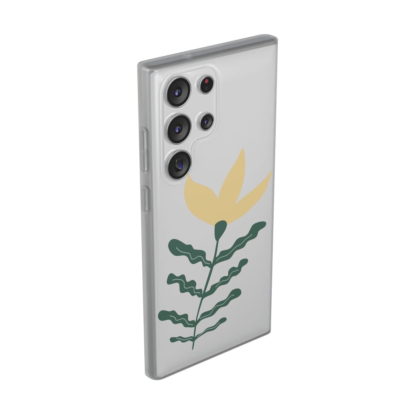 Stylish Floral Flexi Cases, Phone Accessories, Gift Idea, Protective Case, Trendy Phone Cover, Spring Vibes