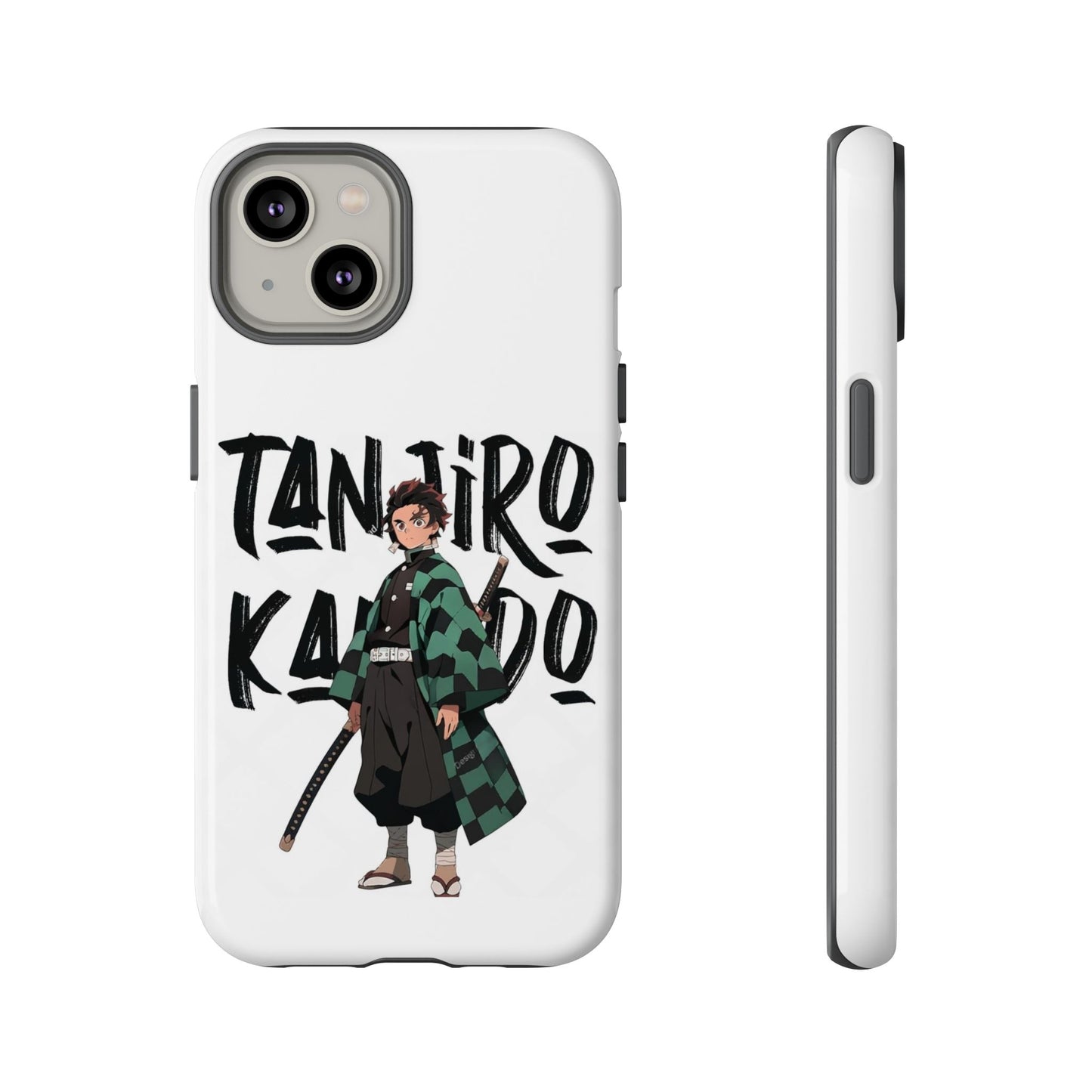 Demon Slayer Phone Case featuring Tanjiro Kamado | Tough Cases, Anime Phone Cover, Unique Gift for Fans, Mobile Accessory, Geeky Merchandise