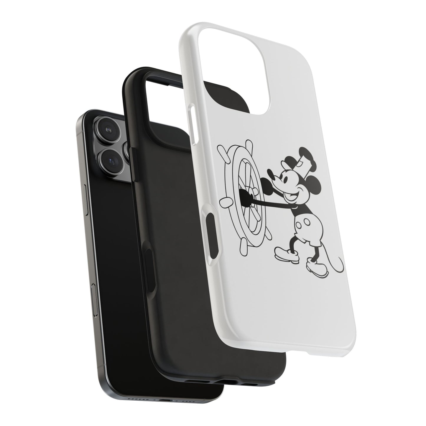 Mickey Mouse Tough Phone Case, Durable Disney Phone Cover, Cute Gift for Kids, Cartoon Phone Accessory, Fun Smartphone Protection