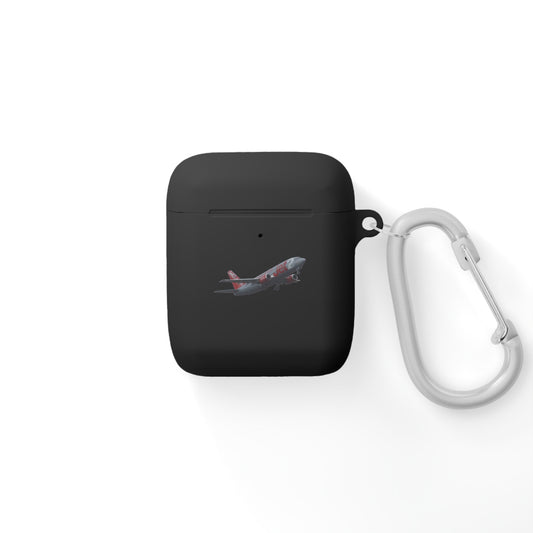 AirPods Case Cover, Travel Accessory, Gift for Music Lovers, AirPods Pro Holder, Airplane Design, Everyday Use
