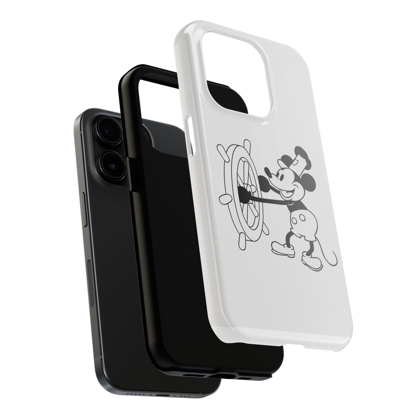 Mickey Mouse Tough Phone Case, Durable Disney Phone Cover, Cute Gift for Kids, Cartoon Phone Accessory, Fun Smartphone Protection