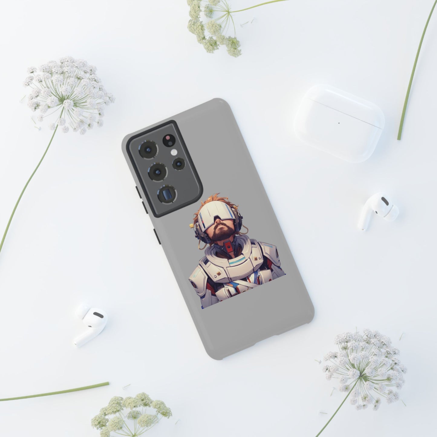 Futuristic Phone Case, Cool Tech Accessory for Gamers, Unique Gift for Tech Lovers, Functional Design, Stylish Protection