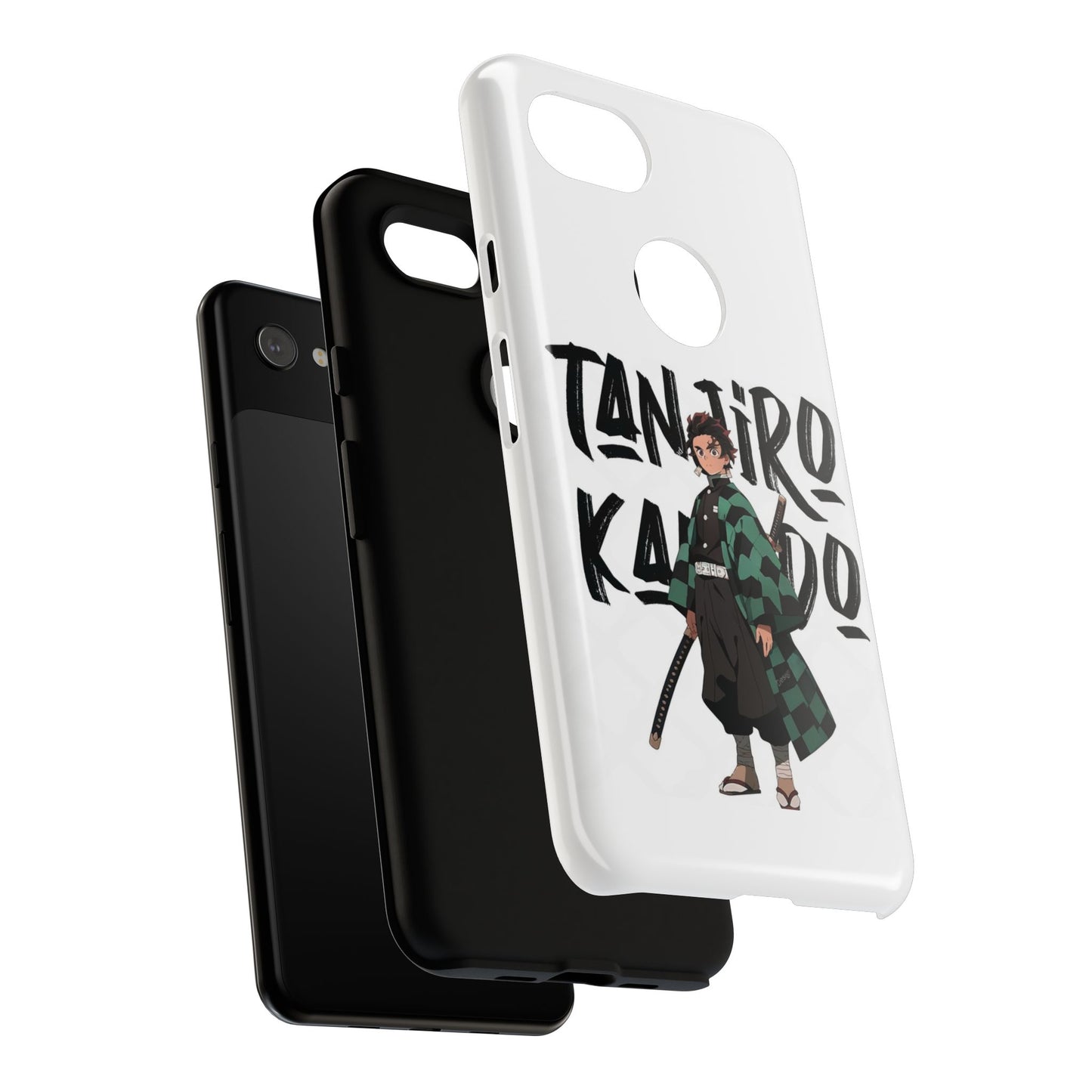 Demon Slayer Phone Case featuring Tanjiro Kamado | Tough Cases, Anime Phone Cover, Unique Gift for Fans, Mobile Accessory, Geeky Merchandise