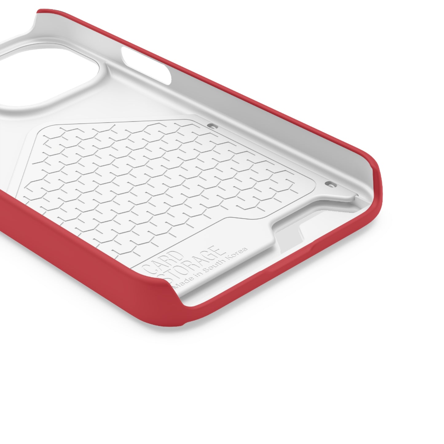Red Star Phone Case with Card Holder, Gift for Flag Lovers, Stylish Accessory for Everyday Use, Perfect for Travel, Birthday Gift