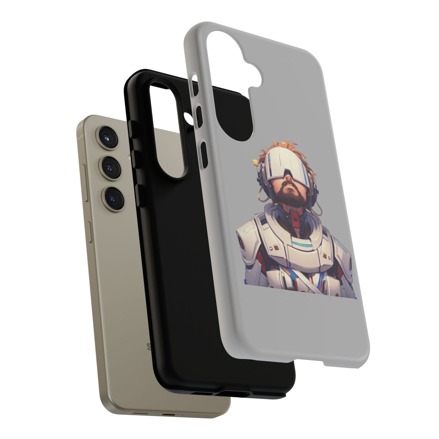 Futuristic Phone Case, Cool Tech Accessory for Gamers, Unique Gift for Tech Lovers, Functional Design, Stylish Protection