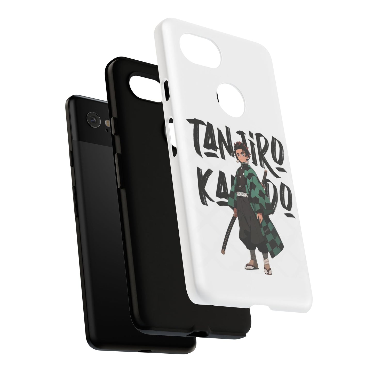 Demon Slayer Phone Case featuring Tanjiro Kamado | Tough Cases, Anime Phone Cover, Unique Gift for Fans, Mobile Accessory, Geeky Merchandise