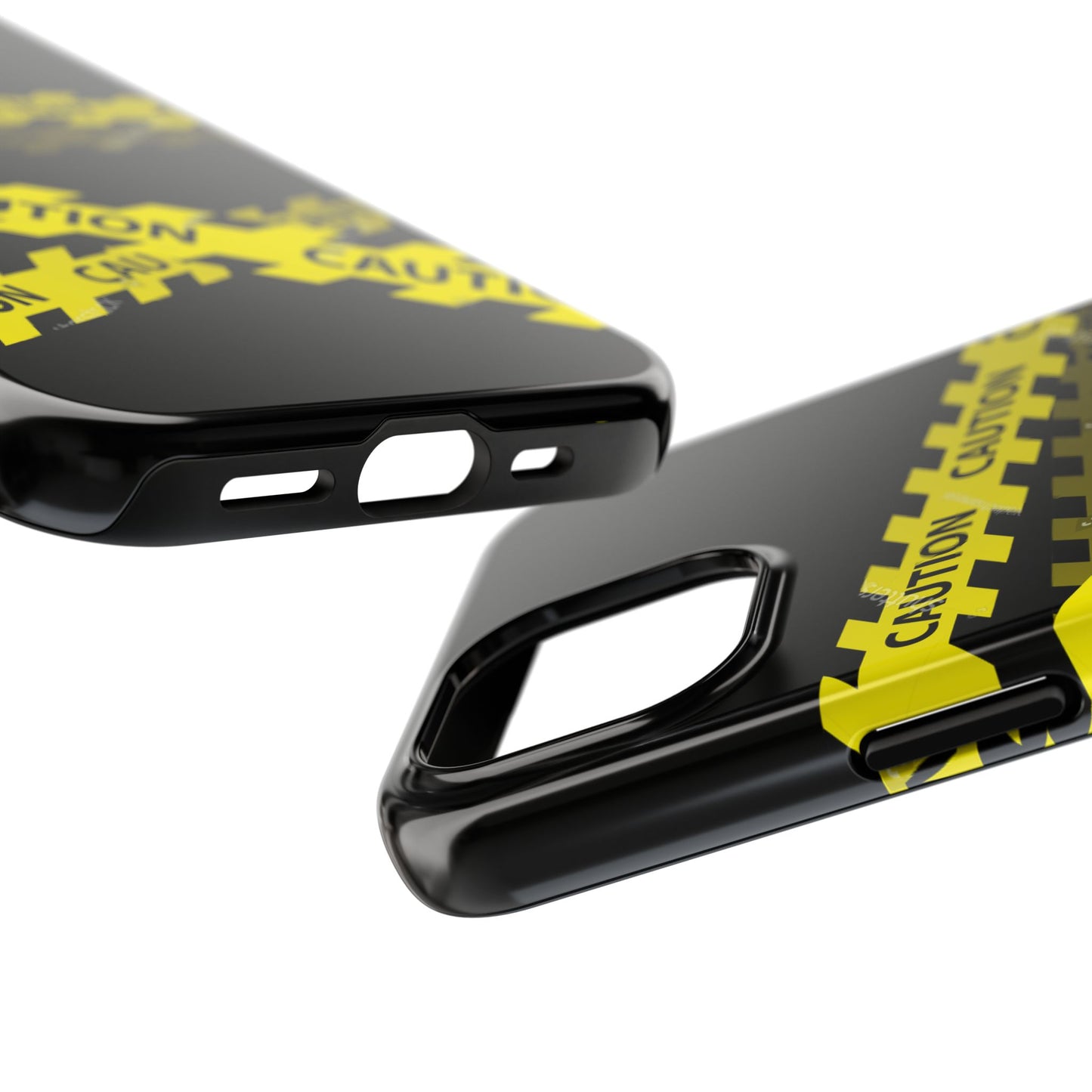Caution Tape Tough Phone Cases | Durable Phone Protection, Unique Gift, Trendy Phone Accessories, Everyday Use, Holiday Gift