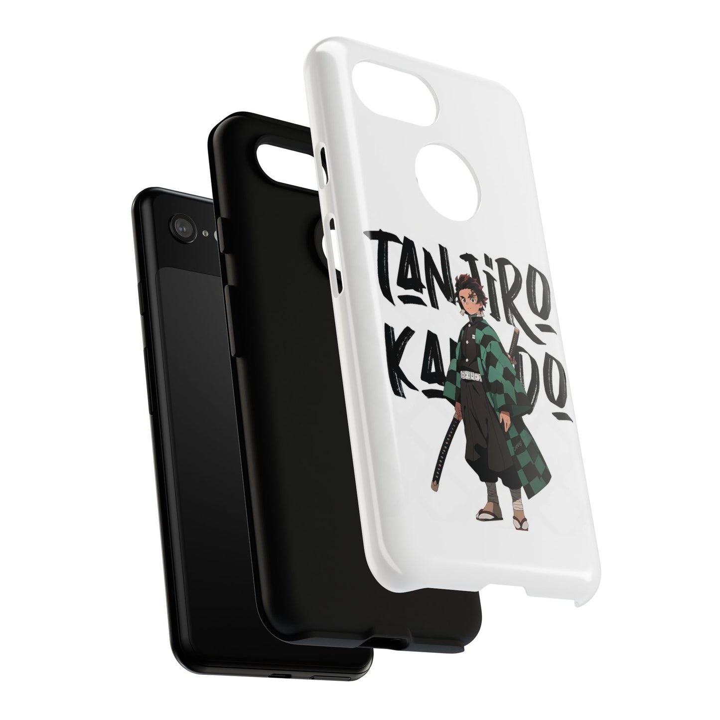 Demon Slayer Phone Case featuring Tanjiro Kamado | Tough Cases, Anime Phone Cover, Unique Gift for Fans, Mobile Accessory, Geeky Merchandise