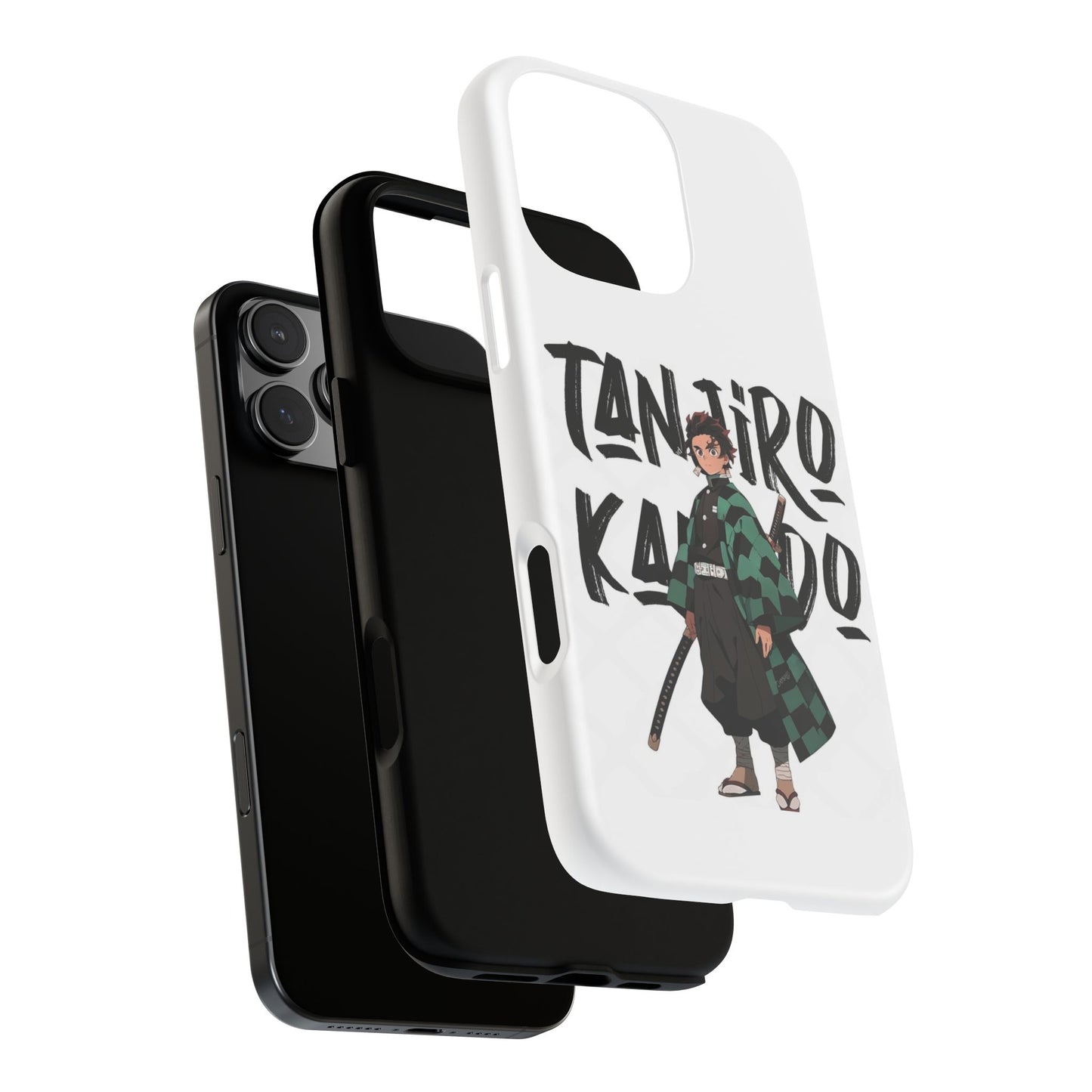 Demon Slayer Phone Case featuring Tanjiro Kamado | Tough Cases, Anime Phone Cover, Unique Gift for Fans, Mobile Accessory, Geeky Merchandise