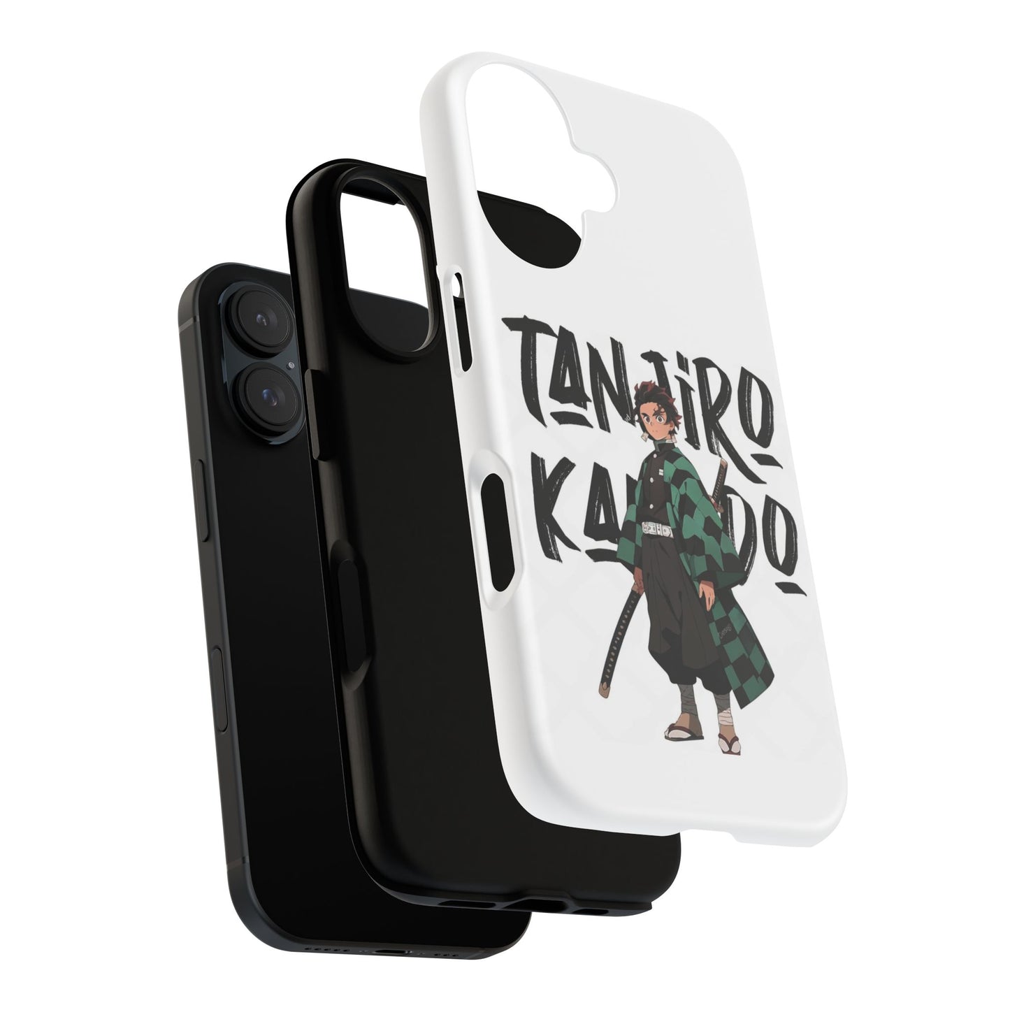 Demon Slayer Phone Case featuring Tanjiro Kamado | Tough Cases, Anime Phone Cover, Unique Gift for Fans, Mobile Accessory, Geeky Merchandise