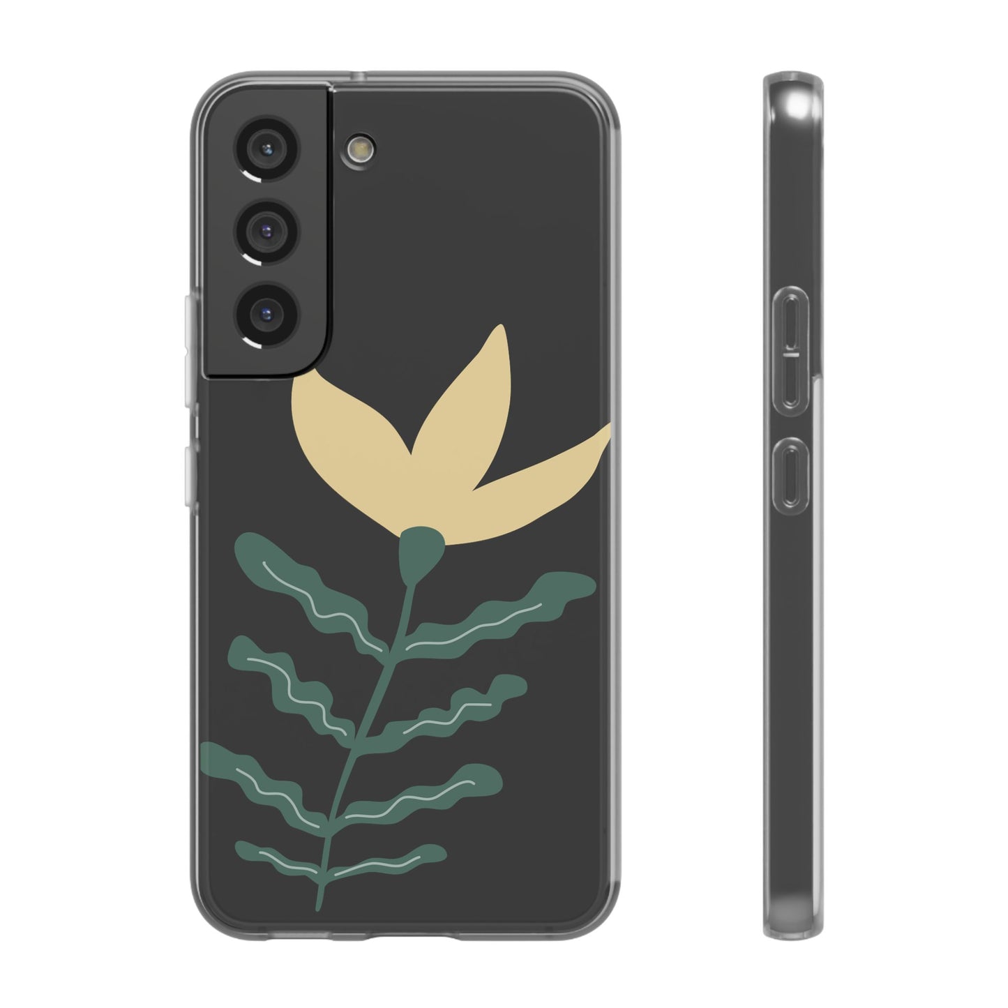 Stylish Floral Flexi Cases, Phone Accessories, Gift Idea, Protective Case, Trendy Phone Cover, Spring Vibes