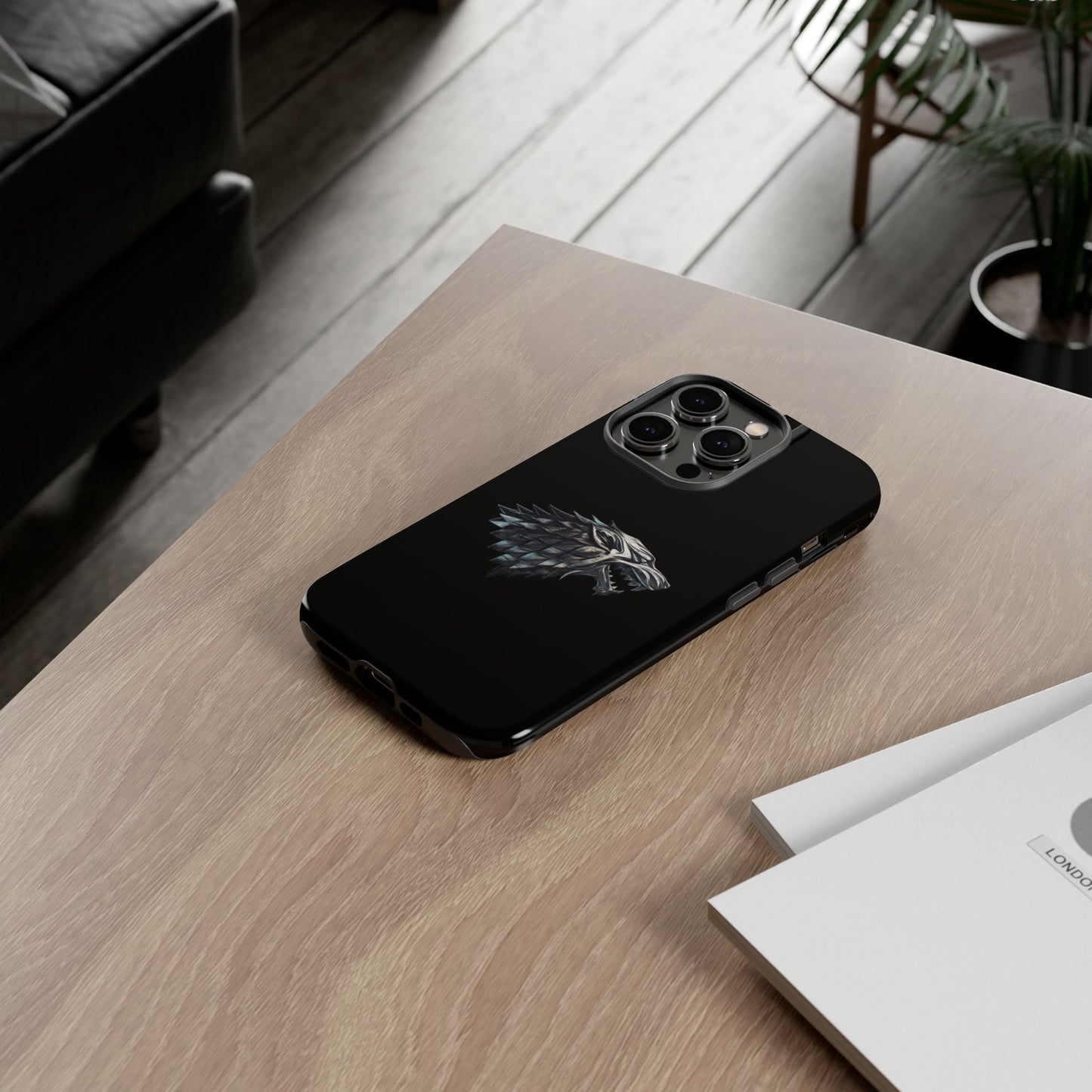 Game of Thrones Wolf Phone Case, Durable iPhone Cover, Tough Cases for Fans, Gift for Geeks, Cool Accessories, Custom Phone Cases