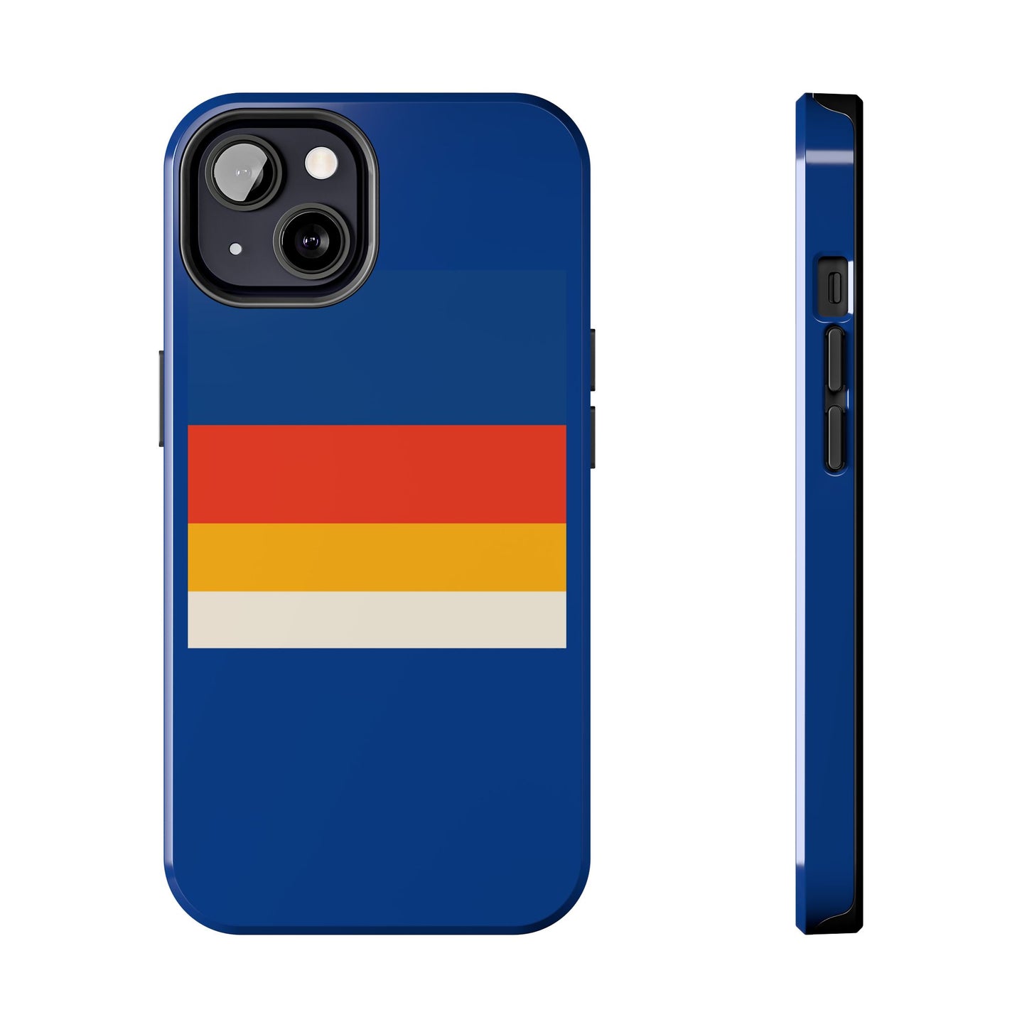 Colorful Tough Phone Cases - Bold Stripes, Durable Protection, Unique Gift for Tech Lovers, Customizable Phone Accessories, Everyday Use