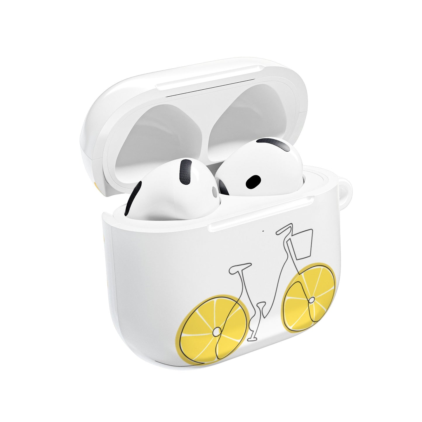 Fruity Bike and Kiwi AirPod Cases | Cute Accessories for Music Lovers, Ideal for Gifts, Summer Vibes, Unique AirPods Cover