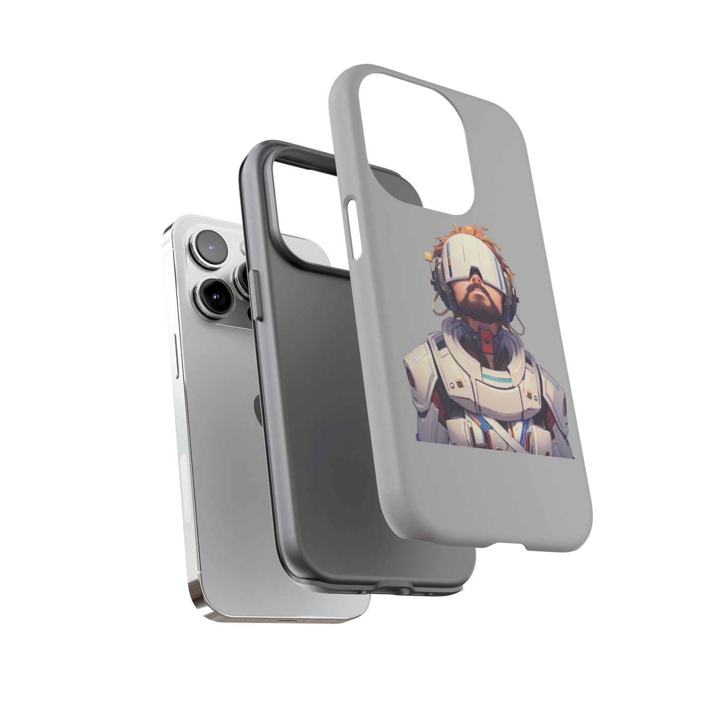 Futuristic Phone Case, Cool Tech Accessory for Gamers, Unique Gift for Tech Lovers, Functional Design, Stylish Protection