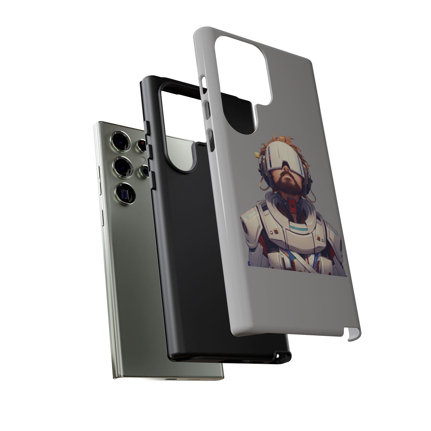 Futuristic Phone Case, Cool Tech Accessory for Gamers, Unique Gift for Tech Lovers, Functional Design, Stylish Protection