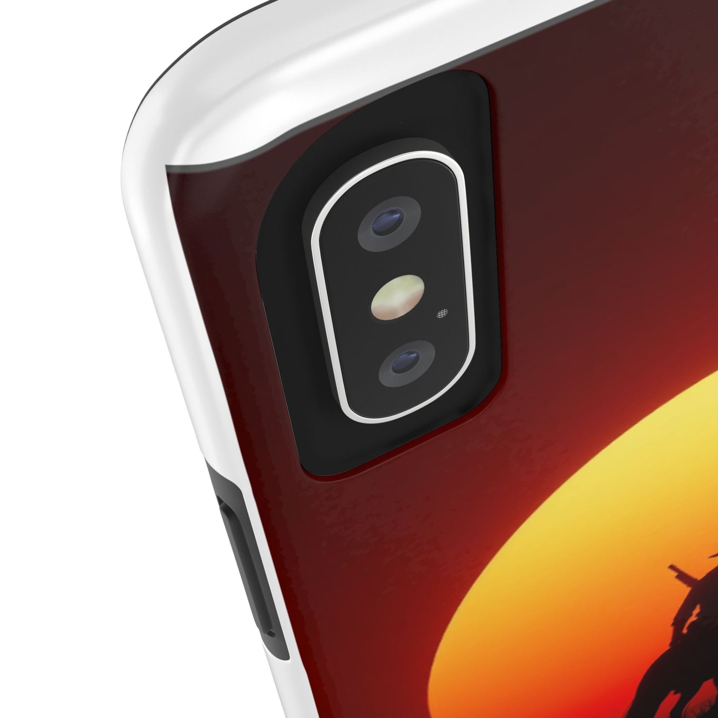 Sunset Cowboy Tough Phone Cases, Western Style Phone Cover, Unique Gift for Horse Lovers, Adventure Accessories, Durable Phone Protection