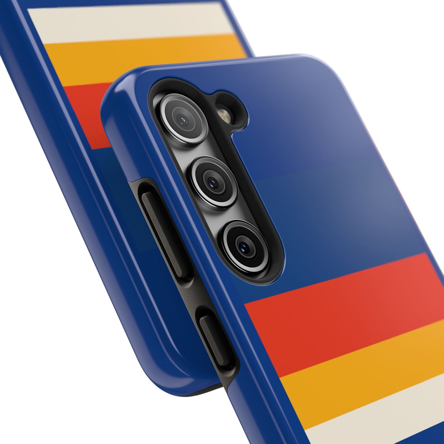 Colorful Tough Phone Cases - Bold Stripes, Durable Protection, Unique Gift for Tech Lovers, Customizable Phone Accessories, Everyday Use