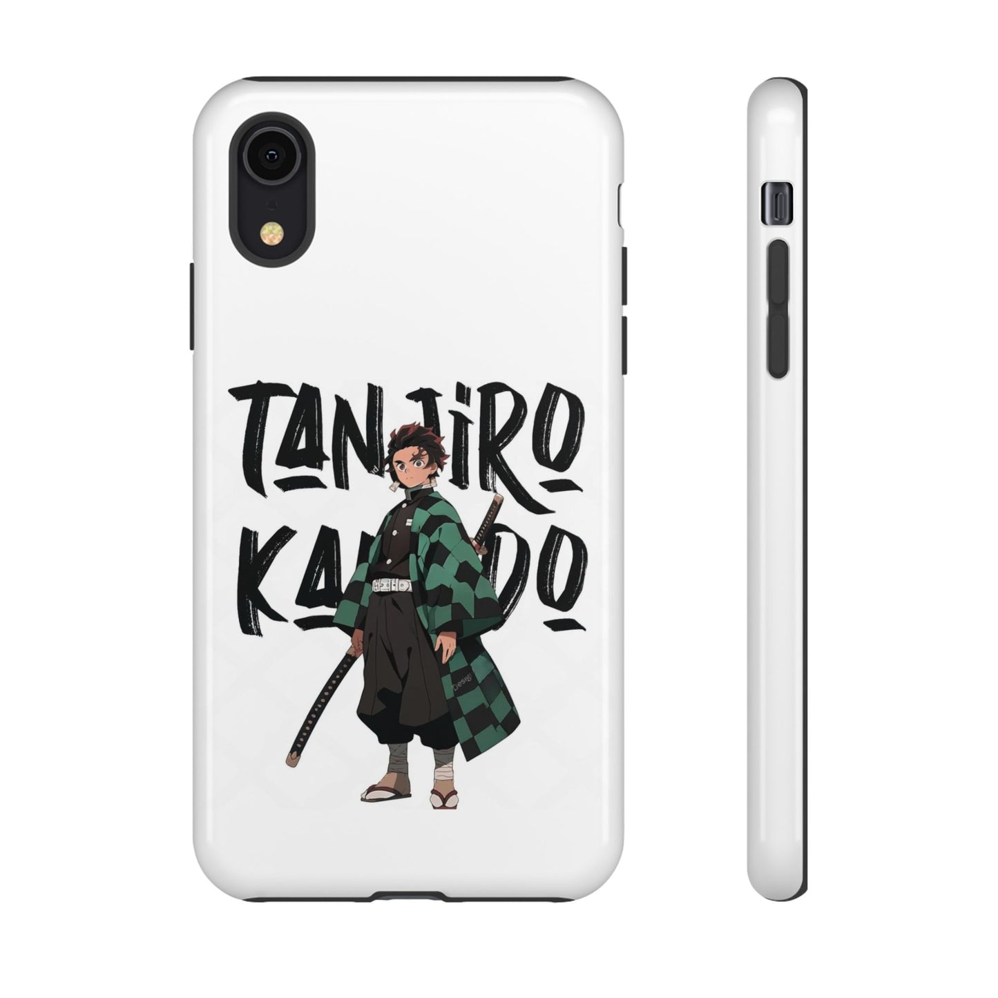 Demon Slayer Phone Case featuring Tanjiro Kamado | Tough Cases, Anime Phone Cover, Unique Gift for Fans, Mobile Accessory, Geeky Merchandise