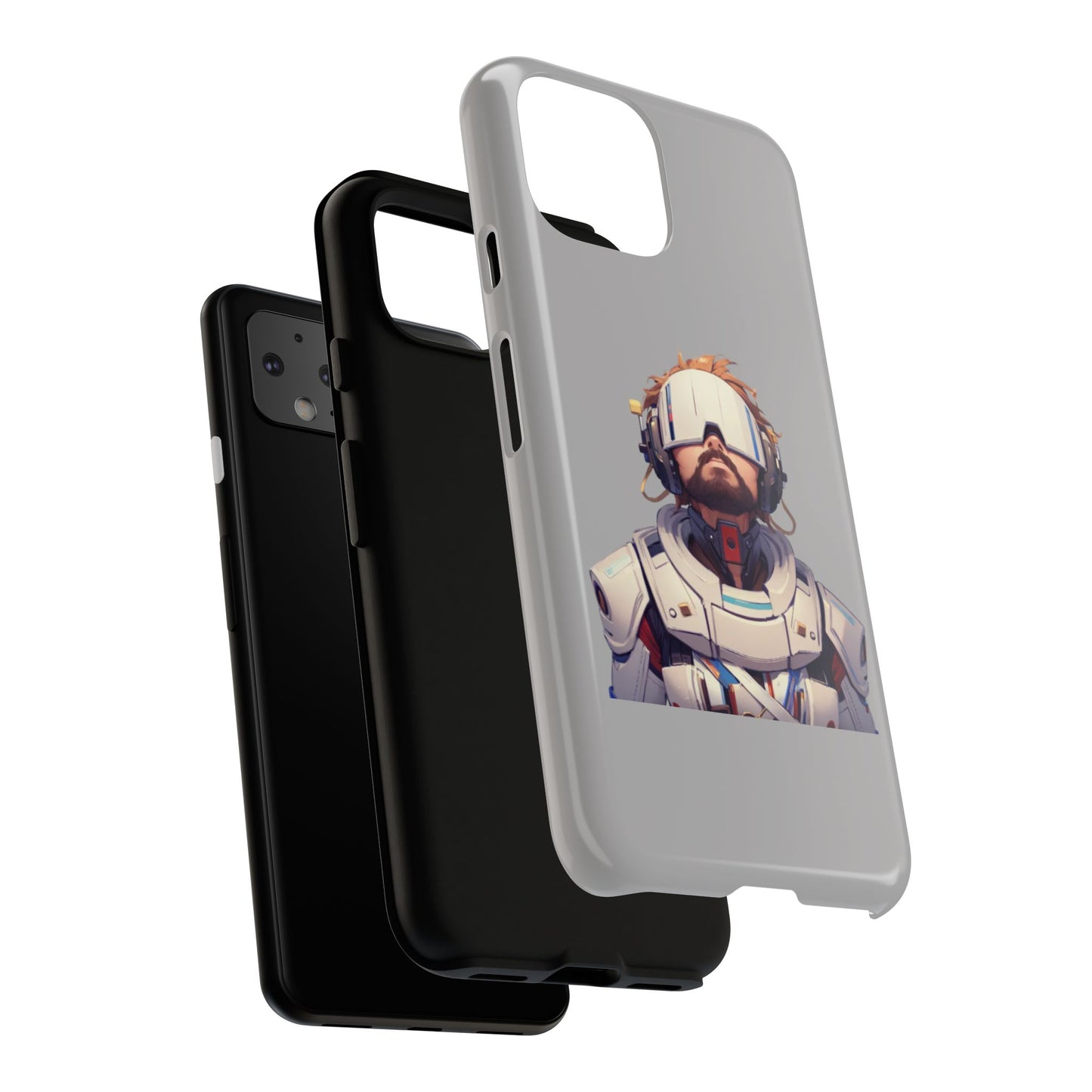 Futuristic Phone Case, Cool Tech Accessory for Gamers, Unique Gift for Tech Lovers, Functional Design, Stylish Protection
