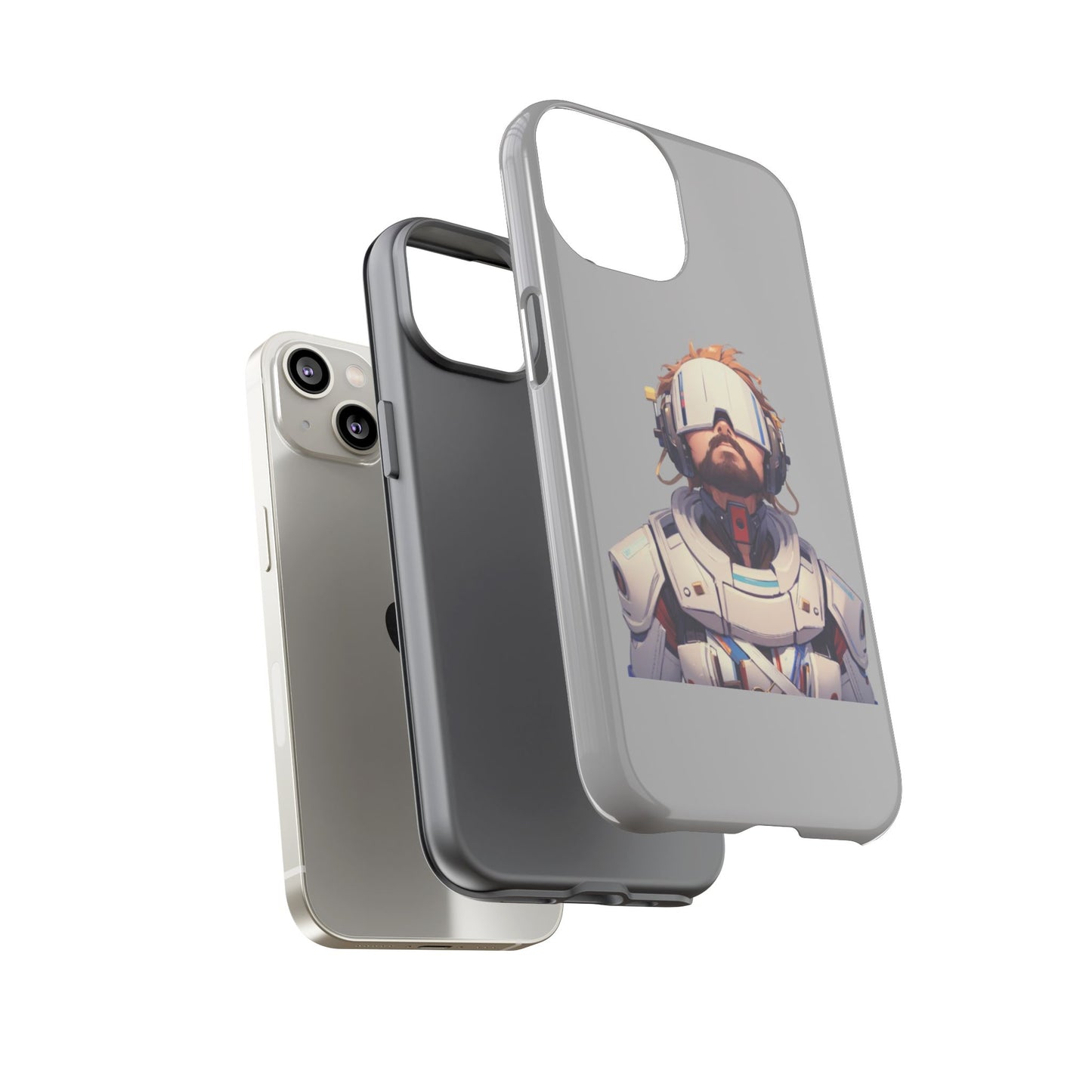 Futuristic Phone Case, Cool Tech Accessory for Gamers, Unique Gift for Tech Lovers, Functional Design, Stylish Protection