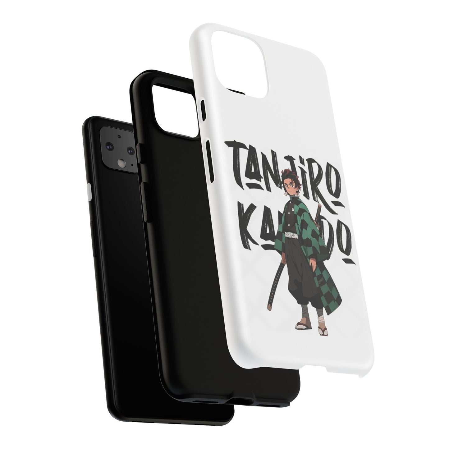 Demon Slayer Phone Case featuring Tanjiro Kamado | Tough Cases, Anime Phone Cover, Unique Gift for Fans, Mobile Accessory, Geeky Merchandise