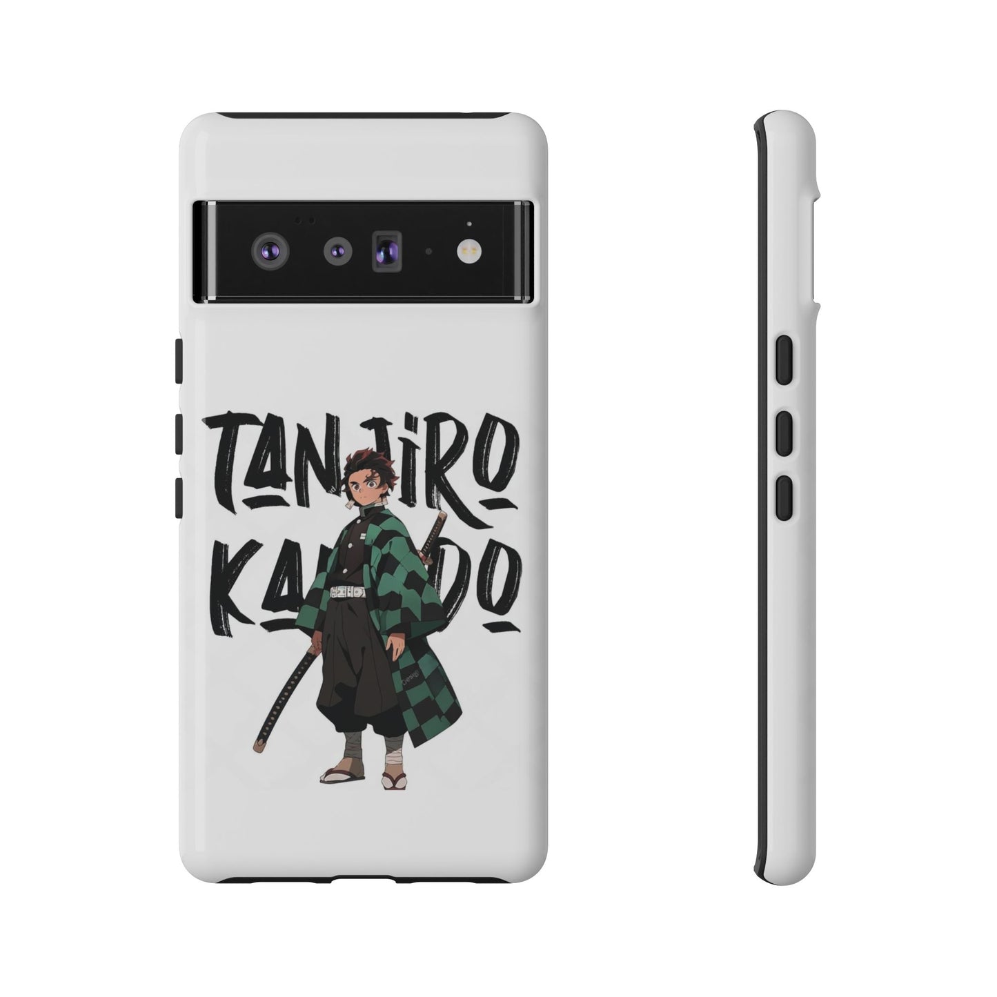 Demon Slayer Phone Case featuring Tanjiro Kamado | Tough Cases, Anime Phone Cover, Unique Gift for Fans, Mobile Accessory, Geeky Merchandise