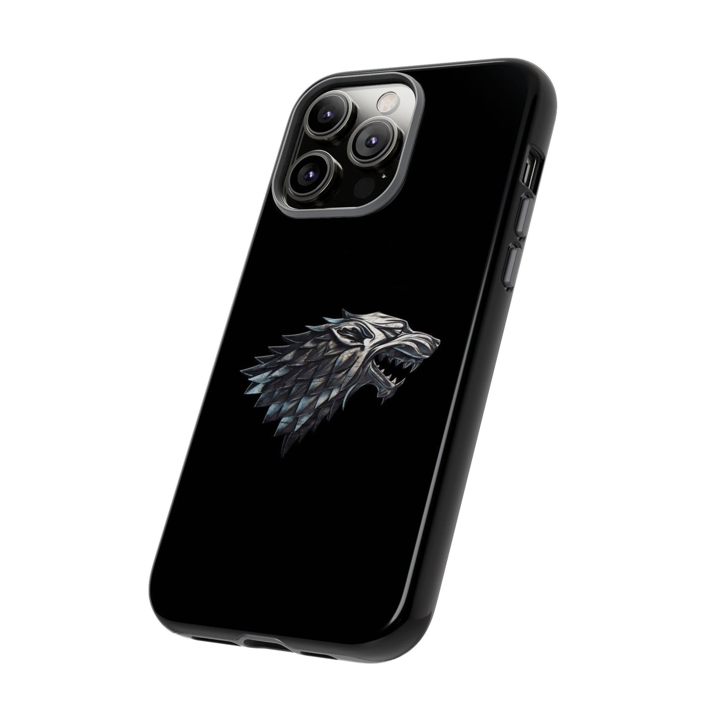 Game of Thrones Wolf Phone Case, Durable iPhone Cover, Tough Cases for Fans, Gift for Geeks, Cool Accessories, Custom Phone Cases