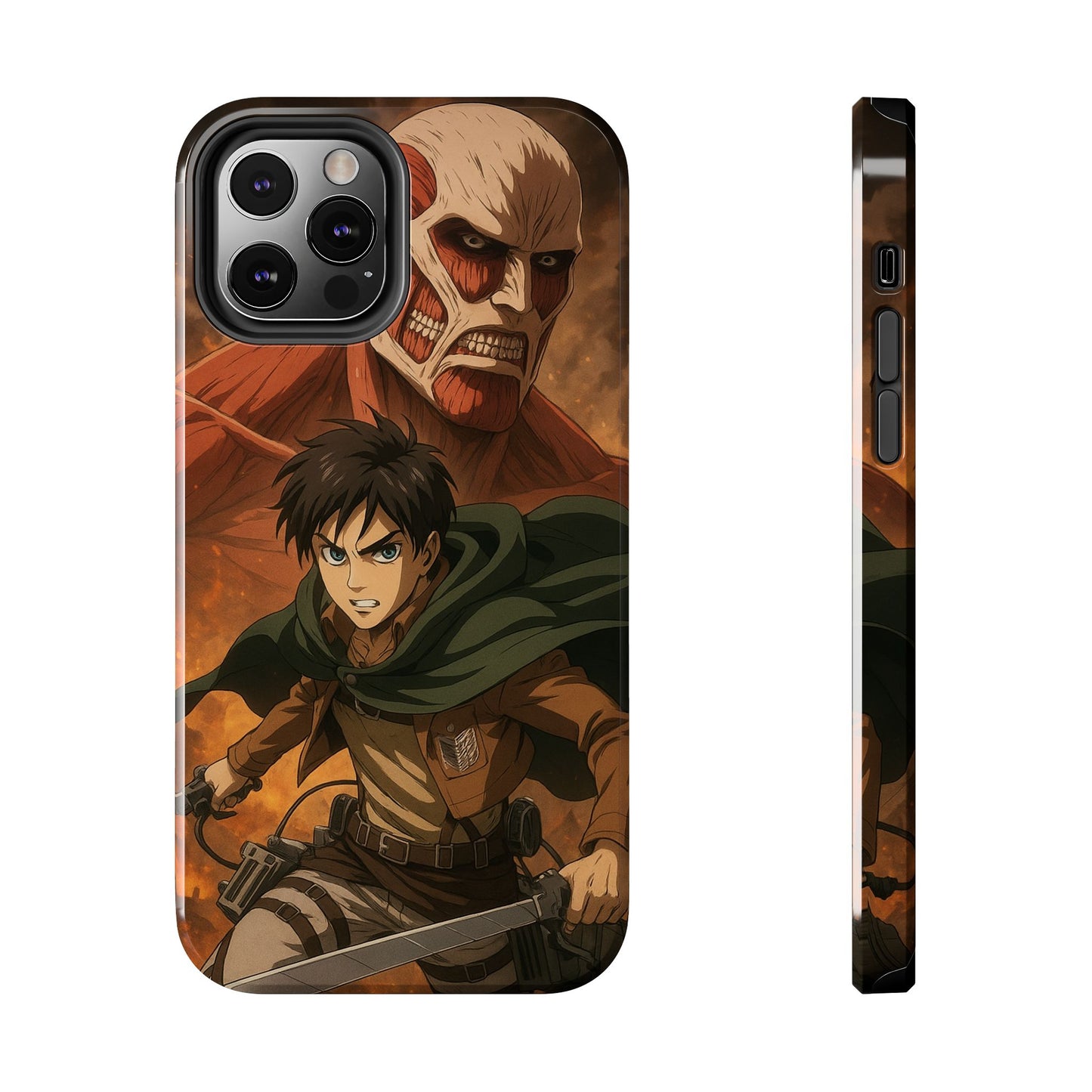 Anime Action Tough Phone Case - Ergonomic Design, Durable Protection, Gift for Fans, Geek Accessories, Unique Smartphones Covers