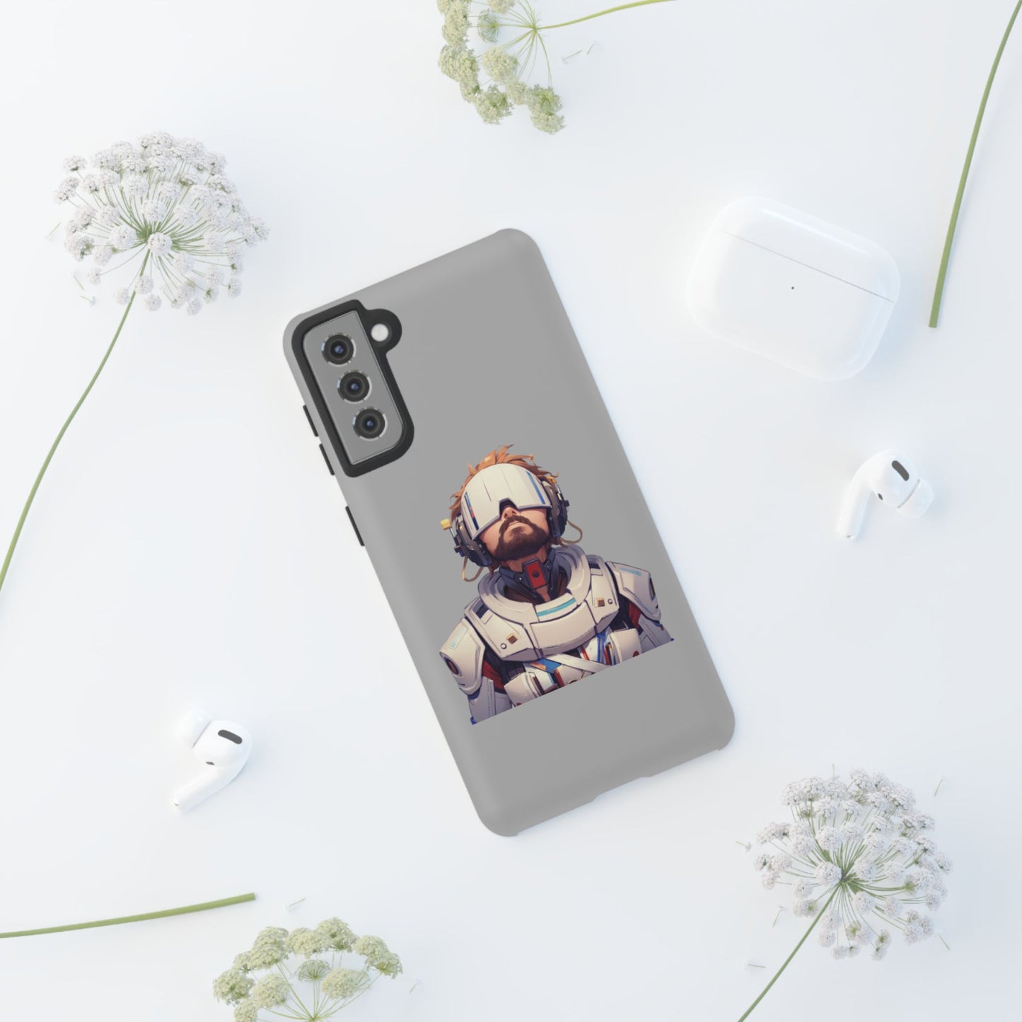 Futuristic Phone Case, Cool Tech Accessory for Gamers, Unique Gift for Tech Lovers, Functional Design, Stylish Protection