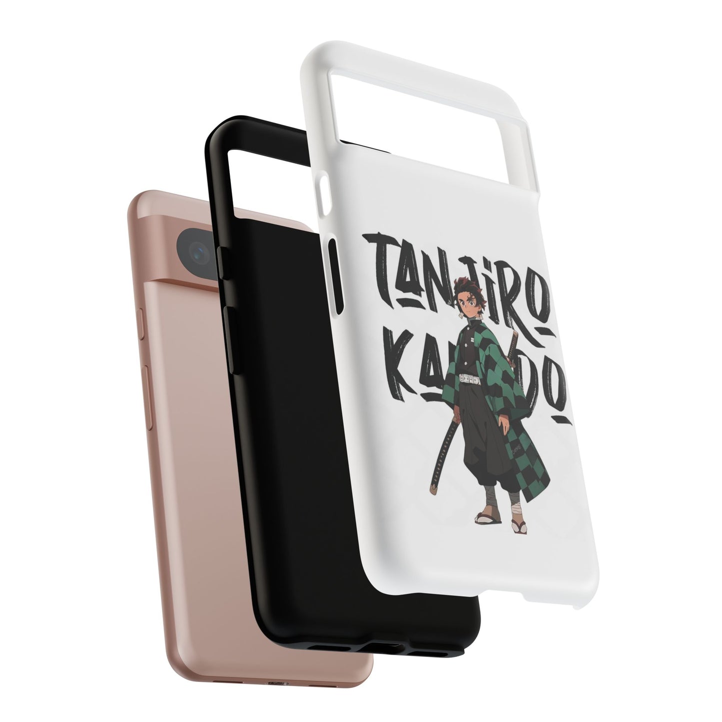 Demon Slayer Phone Case featuring Tanjiro Kamado | Tough Cases, Anime Phone Cover, Unique Gift for Fans, Mobile Accessory, Geeky Merchandise