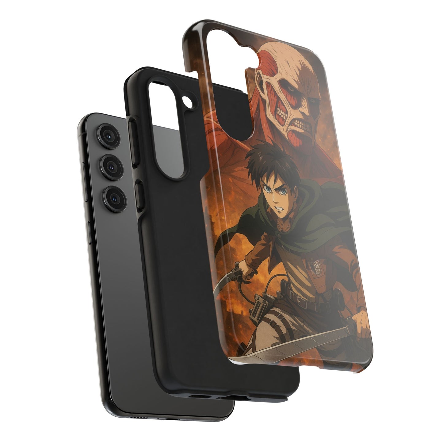 Anime Action Tough Phone Case - Ergonomic Design, Durable Protection, Gift for Fans, Geek Accessories, Unique Smartphones Covers