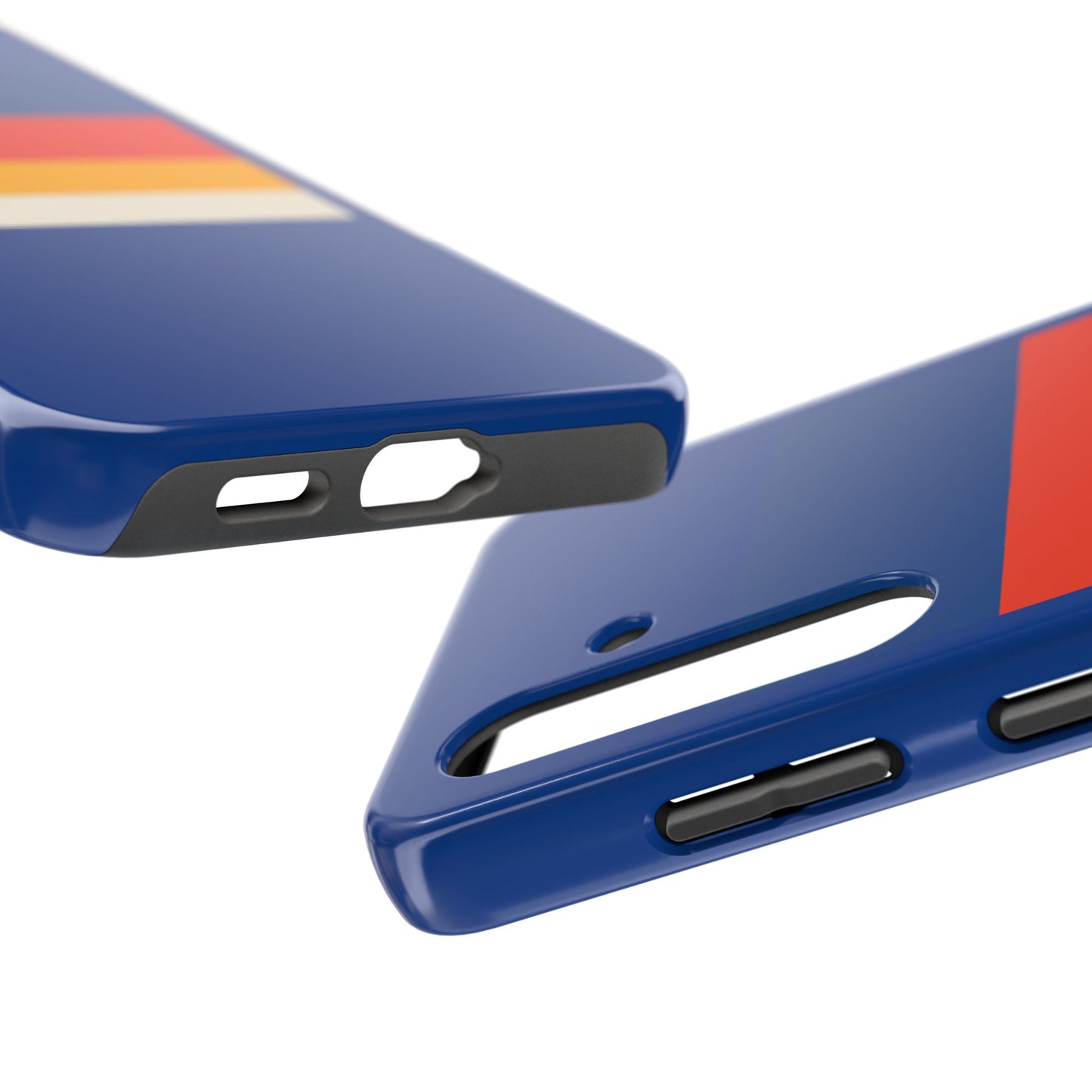 Colorful Tough Phone Cases - Bold Stripes, Durable Protection, Unique Gift for Tech Lovers, Customizable Phone Accessories, Everyday Use